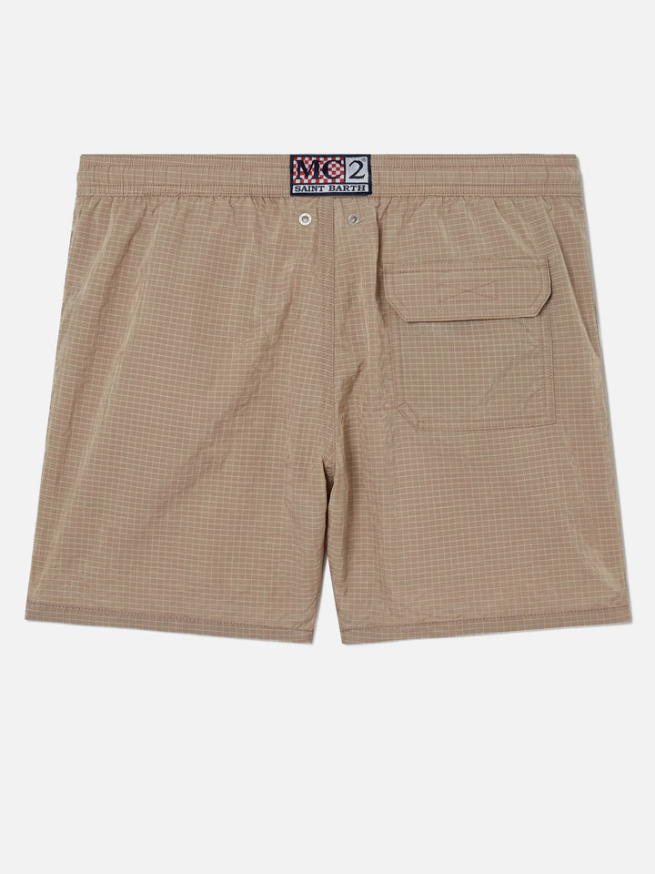 Katch Badeshorts in mittlerer Länge aus Ripstop-Gewebe