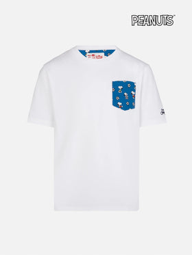 Kea cotton t-shirt with Snoopy printed pocket | SNOOPY PEANUTS® SPECIAL EDTION