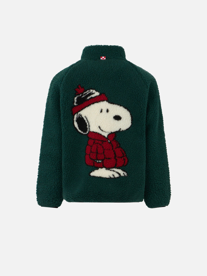 Boy sherpa jacket with Snoopy print | SNOOPY PEANUTS™ SPECIAL EDITION