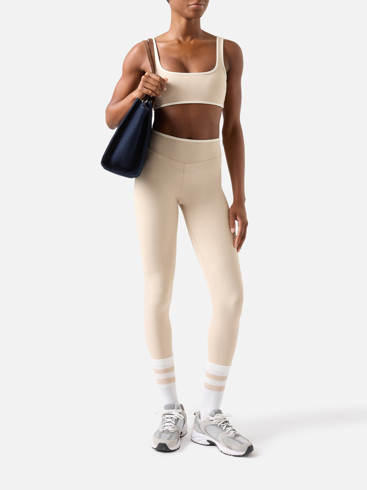 Beige Kaya leggings