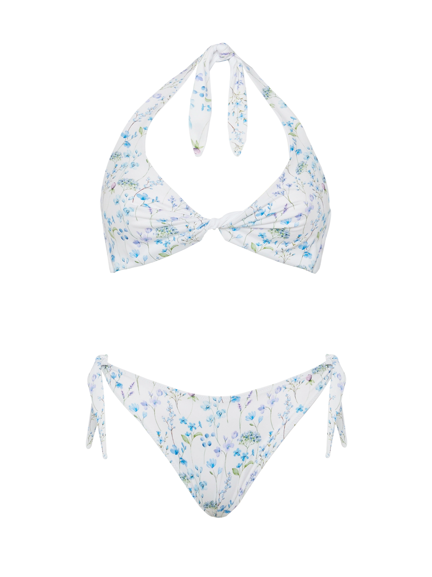 Classic triangle bikini Leda Yali with floral print