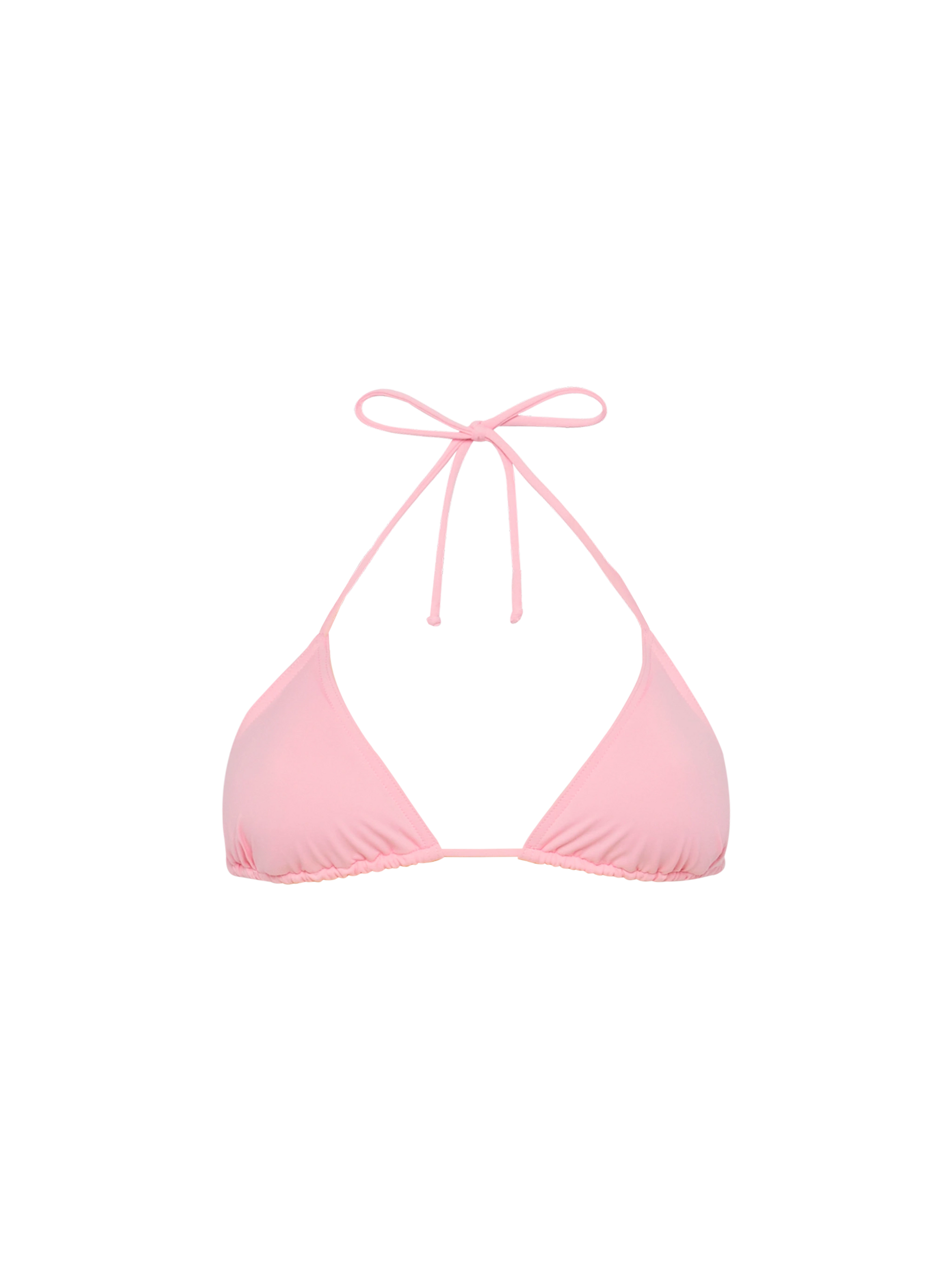 Leah pink triangle top swimsuit - MC2 Saint Barth