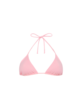 Leah pink triangle top swimsuit - MC2 Saint Barth