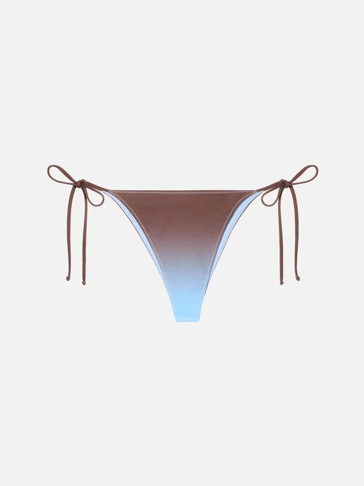 Marielle classic swim briefs with gradient print