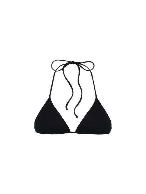 Woman black triangle top swimsuit Leah - MC2 Saint Barth