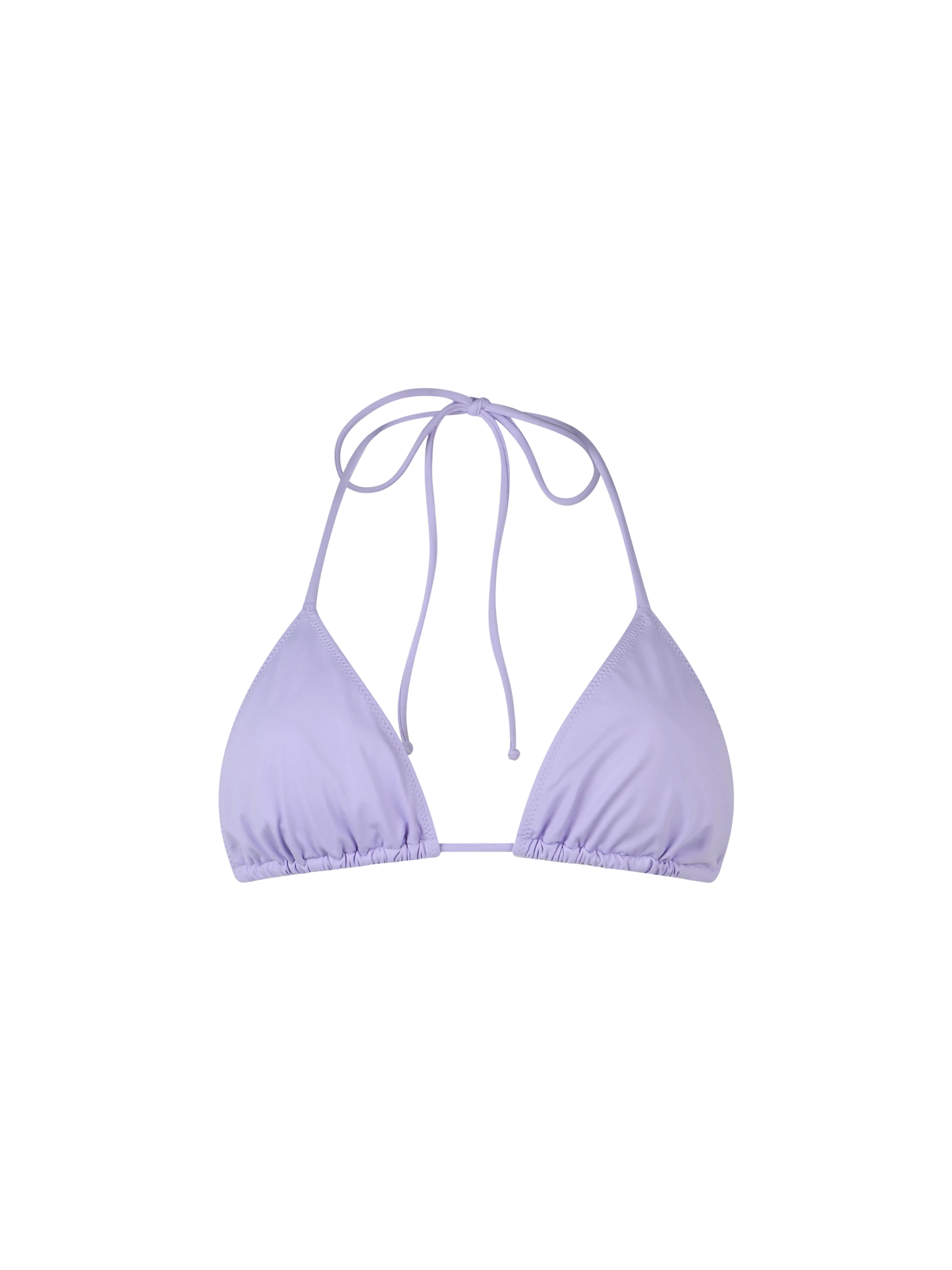 Leah lilac triangle top swimsuit - MC2 Saint Barth