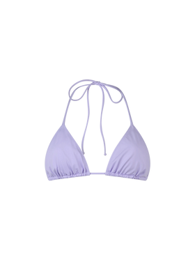 Leah lilac triangle top swimsuit - MC2 Saint Barth
