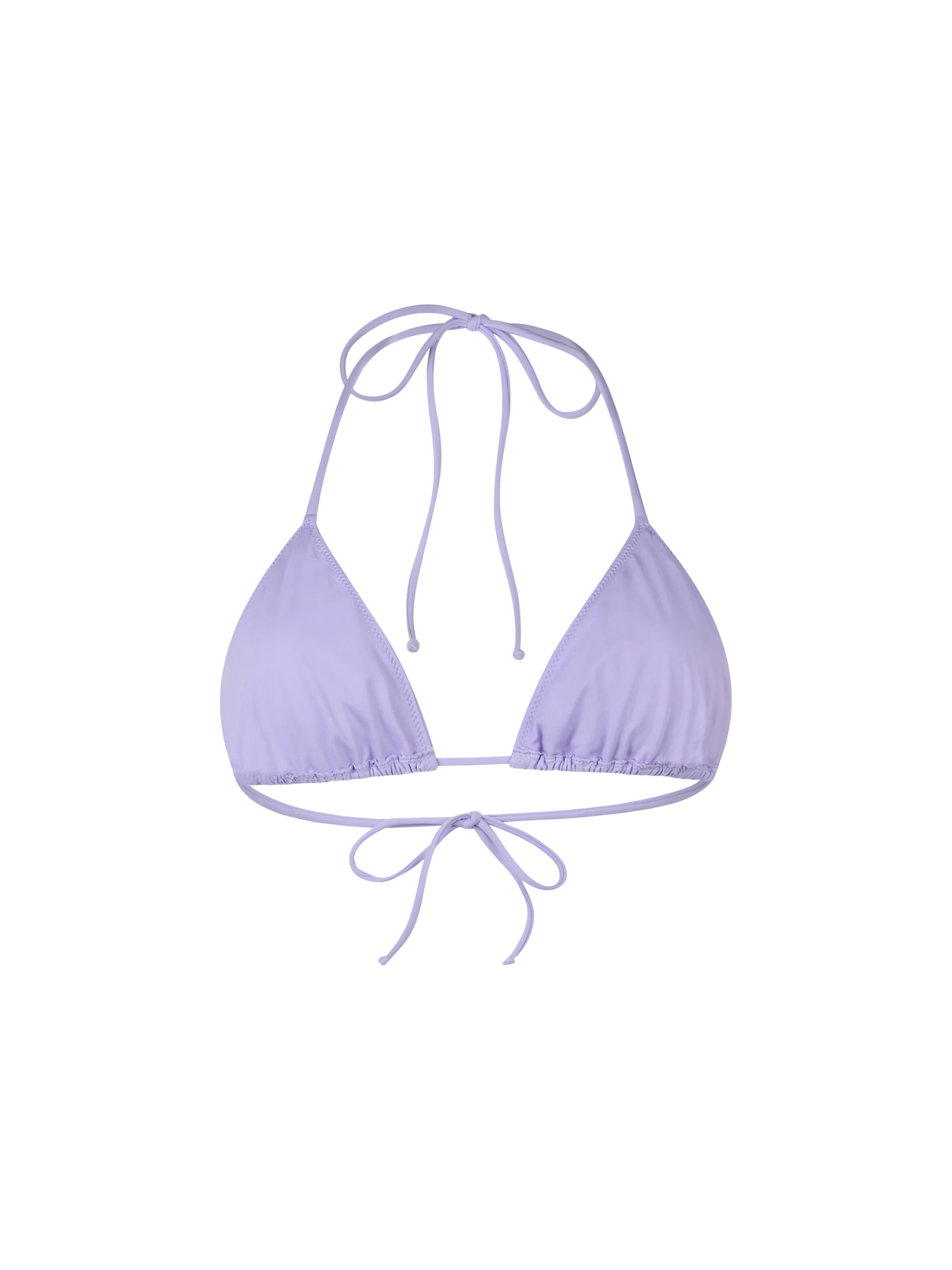 Leah lilac triangle top swimsuit - MC2 Saint Barth