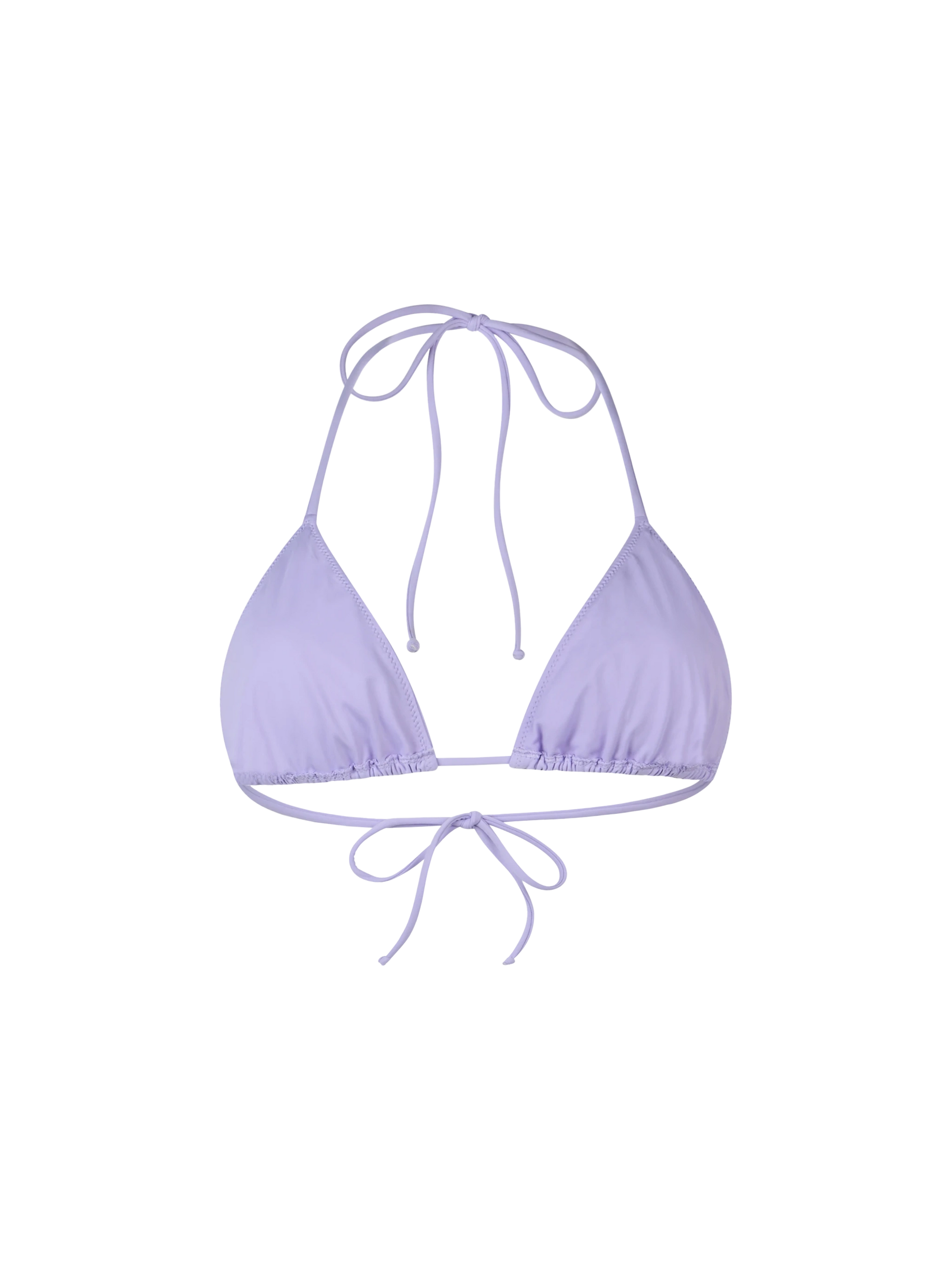 Leah lilac triangle top swimsuit - MC2 Saint Barth