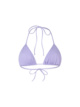 Leah lilac triangle top swimsuit - MC2 Saint Barth