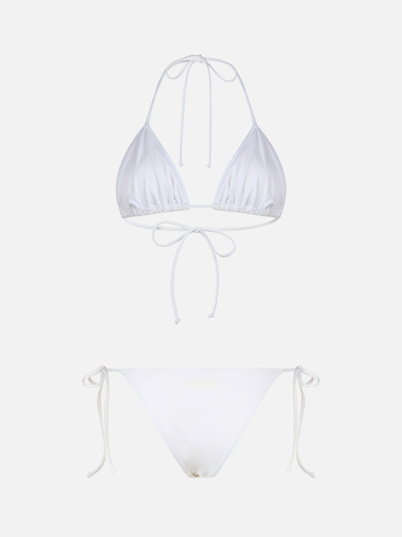 Bikini a triangolo bianco da donna Leah Marielle