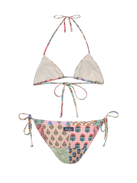 Triangle bikini Leah Virgo with floral print