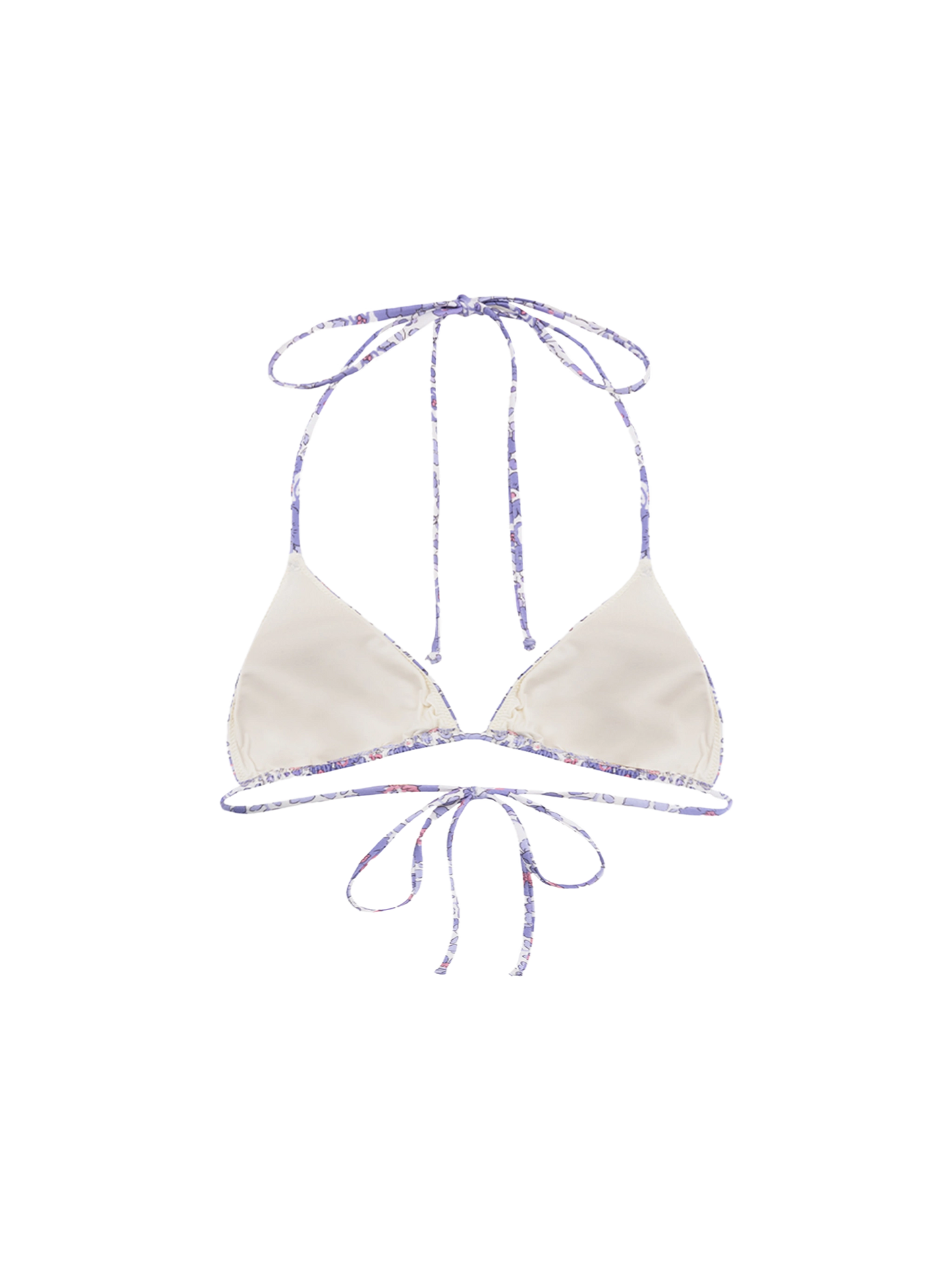 Woman Betsy triangle top swimsuit Leah | MADE WITH LIBERTY FABRIC