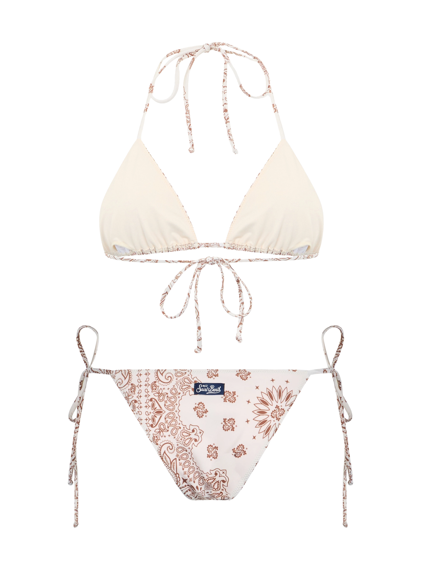 Bikini da donna a triangolo Leah Marielle a bandana 