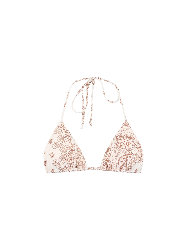 Costume da bagno da donna con top a triangolo a bandana Leah