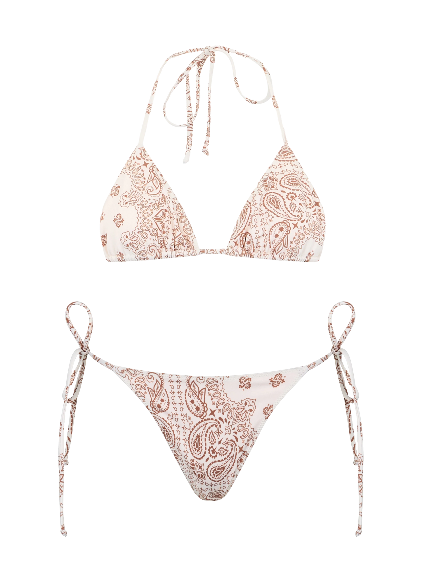 Bikini da donna a triangolo Leah Marielle a bandana 