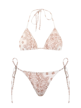 Bikini da donna a triangolo Leah Marielle a bandana 