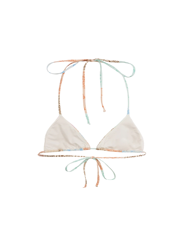 Costume da bagno da donna con top a triangolo a bandana Leah