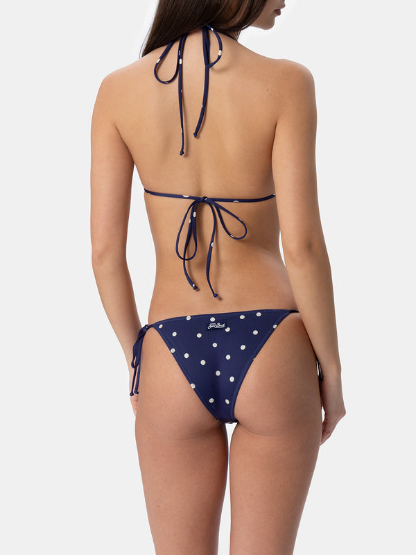 Damen-Triangel-Bikini Leah Marielle mit Polka-Dots-Print