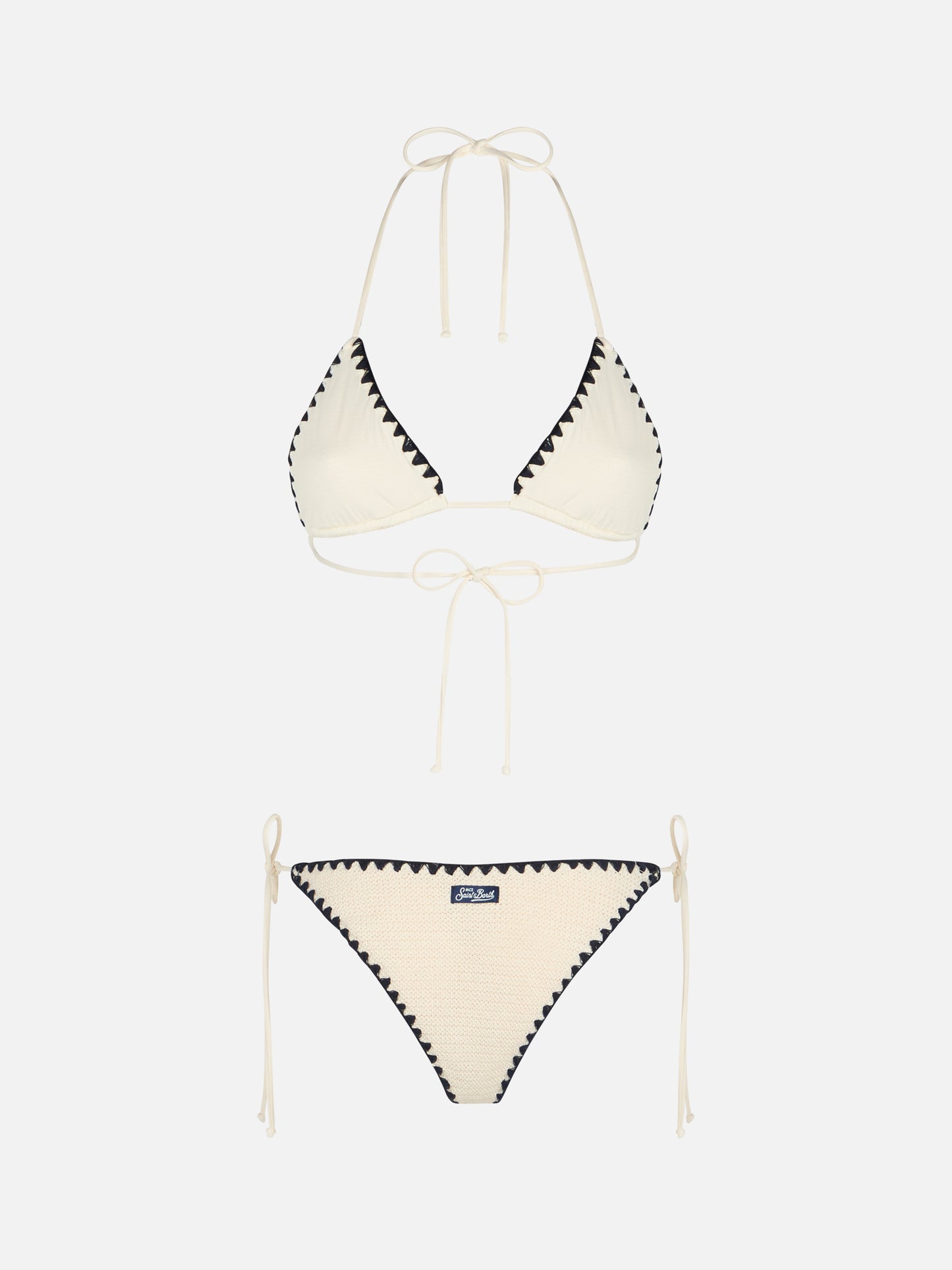 Woman crochet triangle bikini Leah Marielle
