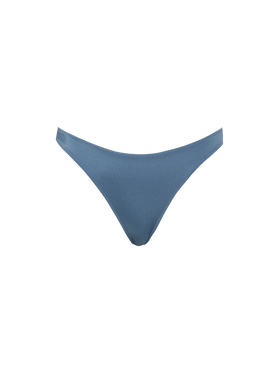 Slip mare classico Lido verde shimmer blu avio