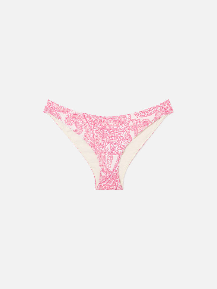 Bikini Leah Lido triangolo stampa paisley rosa