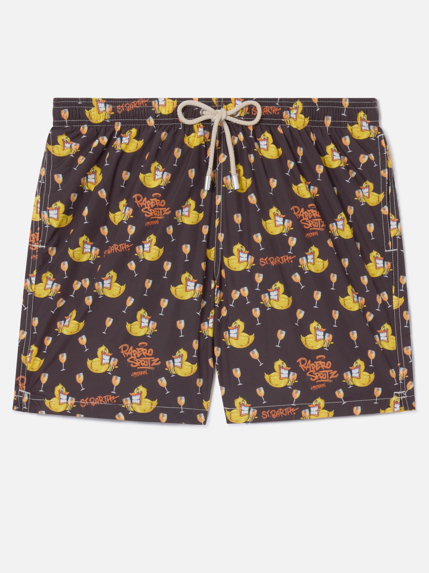 Badeshorts Lighting mit Cryptopuppets-Print | Special Edition 