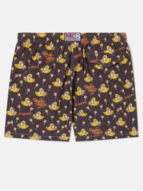 Badeshorts Lighting mit Cryptopuppets-Print | Special Edition 