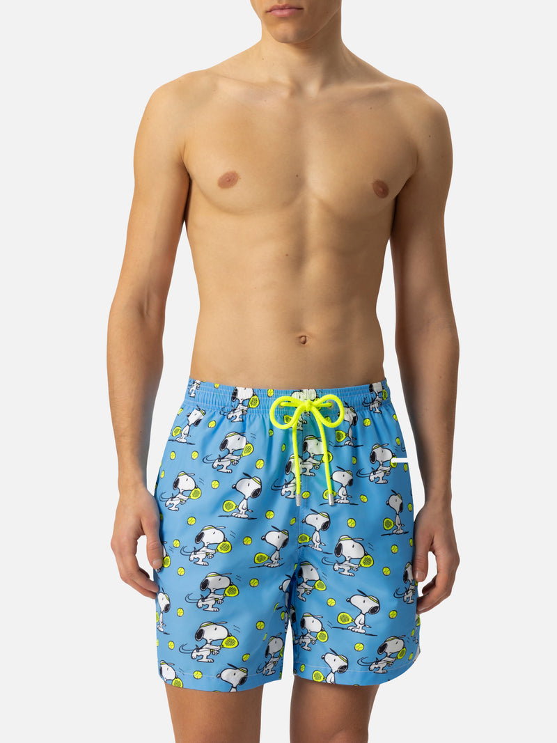 Lightweight fabric swim-shorts Lighting with Snoopy print|SNOOPY PEANUTS® SPECIAL EDITION