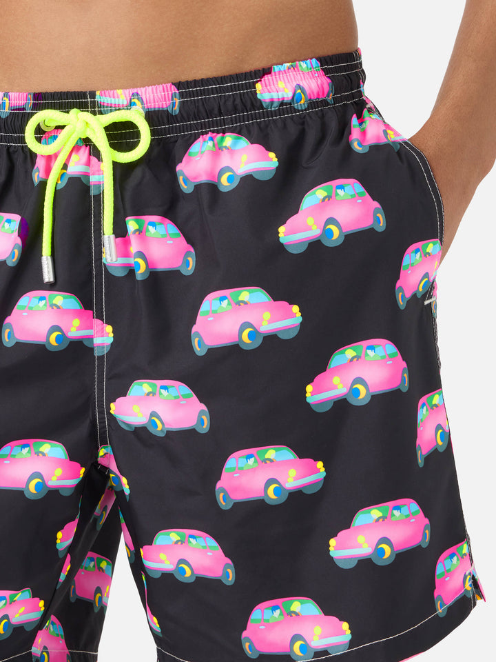 Lighting cars print swim shorts | Special Edition