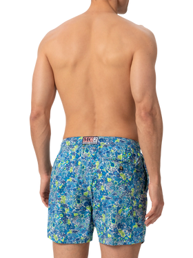 Badeshorts aus leichtem Stoff „Lighting“ mit Margaret Annie-Print | HERGESTELLT AUS LIBERTY-STOFF