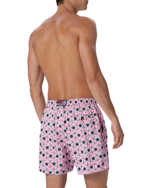 Costume da bagno da uomo in tessuto leggero Lighting Micro Fantasy con stampa orologi