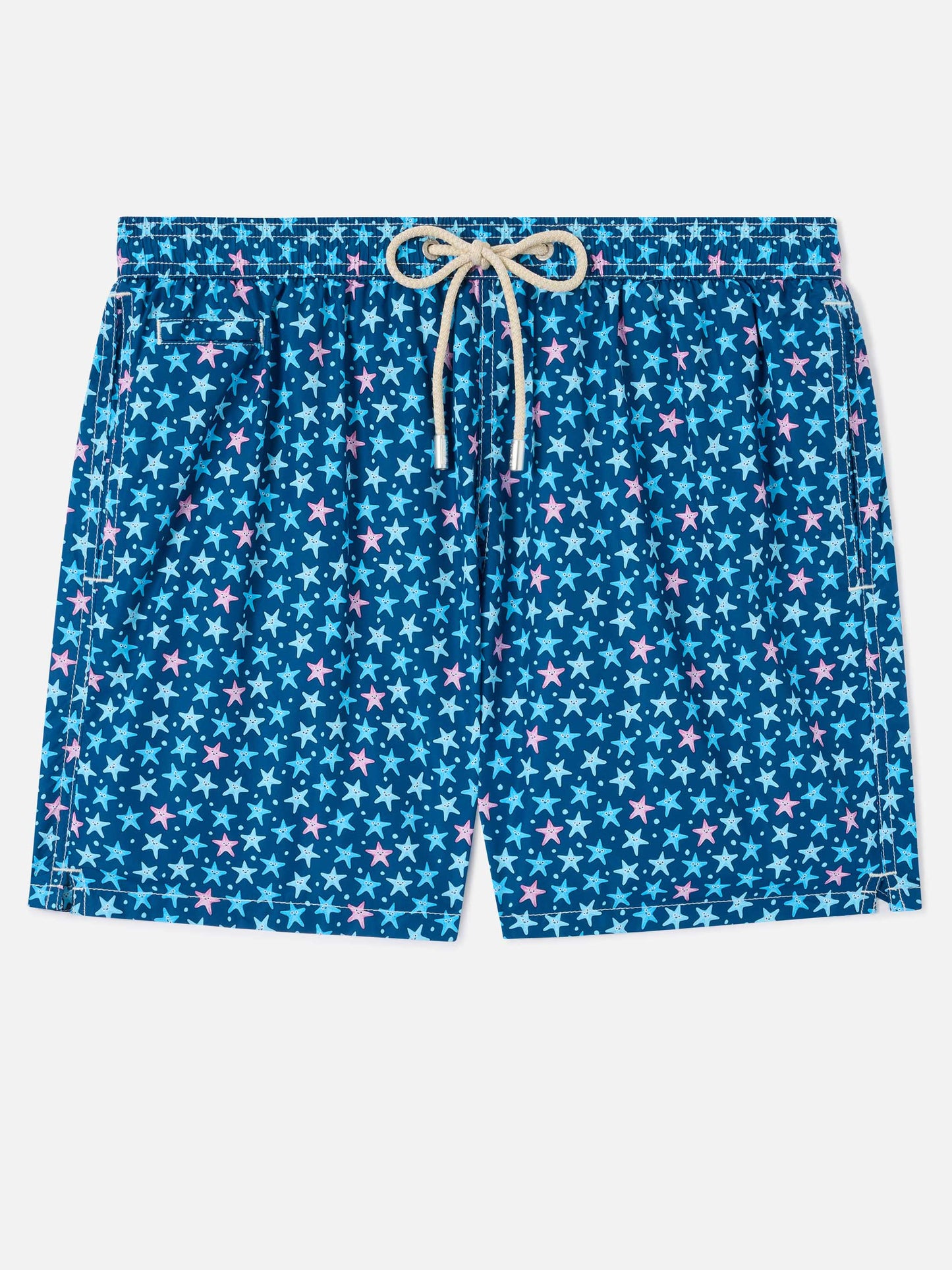 Lighting Micro Fantasy blue starfish print swim shorts