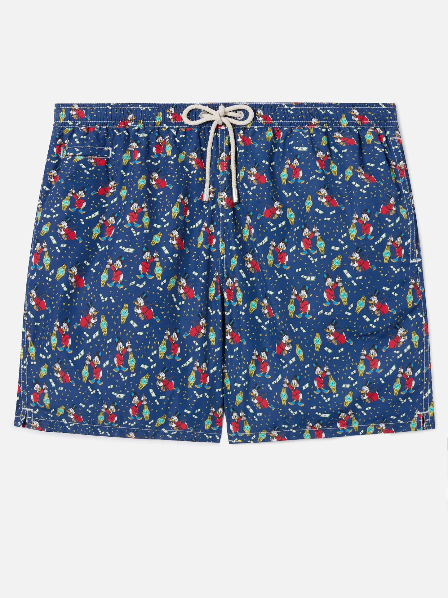 Short de bain Micro Lighting Navy avec imprimé McDuck et montres | Édition spéciale 