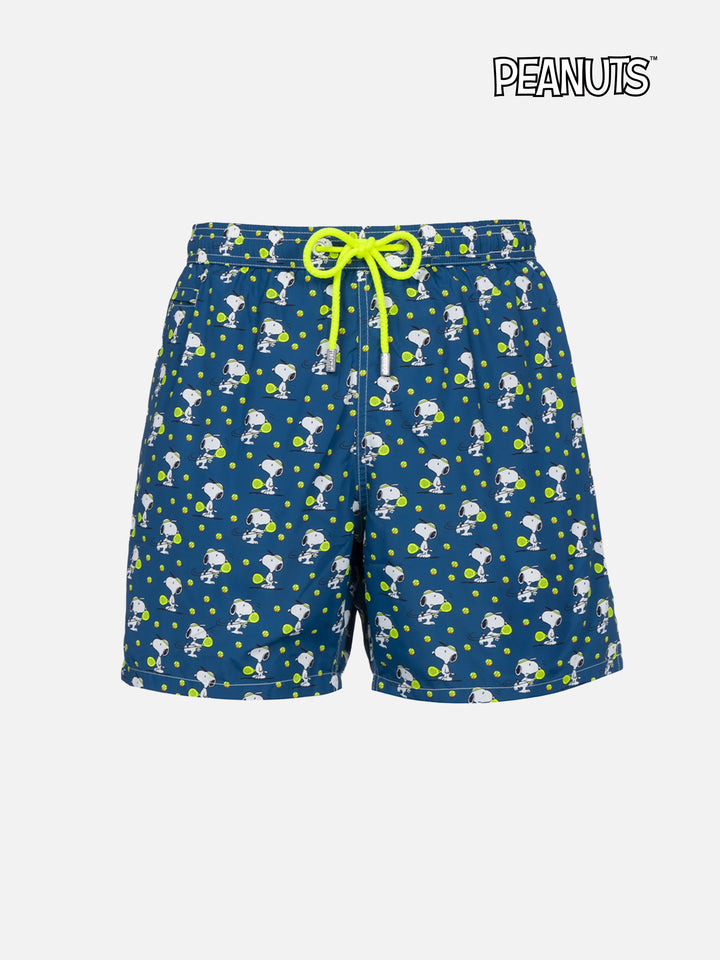 Herren-Badeshorts aus leichtem Stoff Lighting Micro Fantasy mit Snoopy-Padel-Aufdruck | SNOOPY PEANUTS™ SONDEREDITION