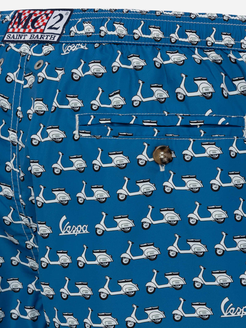 Lightweight fabric swim shorts Lighting with Vespa print | VESPA SPECIAL EDITION