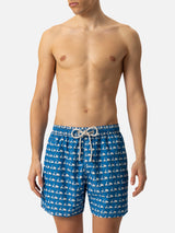 Lightweight fabric swim shorts Lighting with Vespa print | VESPA SPECIAL EDITION