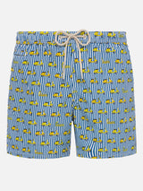 Lightweight fabric swim shorts Lighting with Vespa print | VESPA SPECIAL EDITION