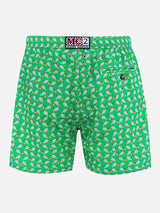 Badeshorts für Herren aus leichtem Stoff Lighting Micro Fantasy mit Tennis-Print