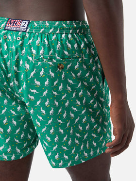 Herren-Badeshorts aus leichtem Stoff Lighting Micro Fantasy mit Känguru-Print | AUSTRALIAN BRAND SPECIAL EDITION