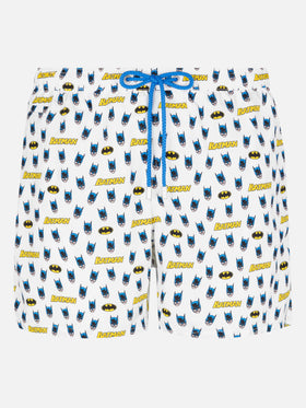 Lightweight fabric swim shorts Lighting with Batman print | BATMAN® SPECIAL EDITION