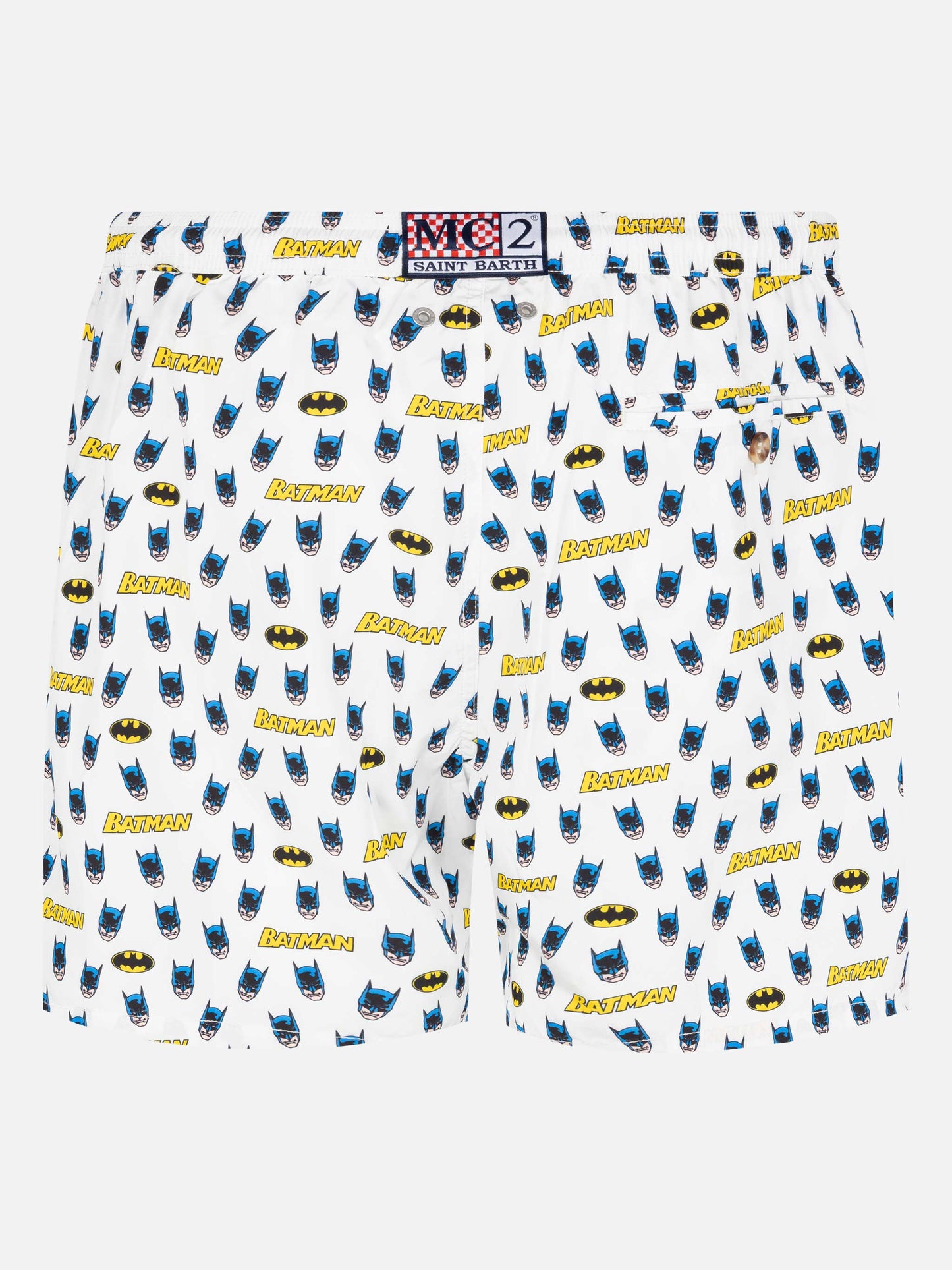 Lightweight fabric swim shorts Lighting with Batman print | BATMAN® SPECIAL EDITION