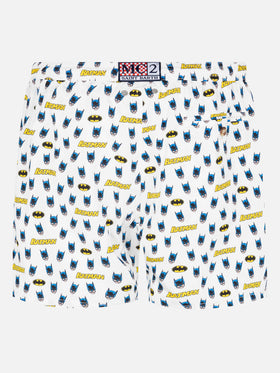 Lightweight fabric swim shorts Lighting with Batman print | BATMAN® SPECIAL EDITION