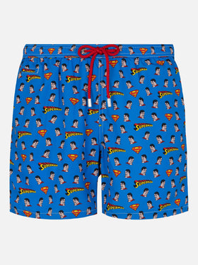 Badeshorts aus leichtem Stoff Lighting mit Superman-Print | MARVEL SPECIAL EDITION