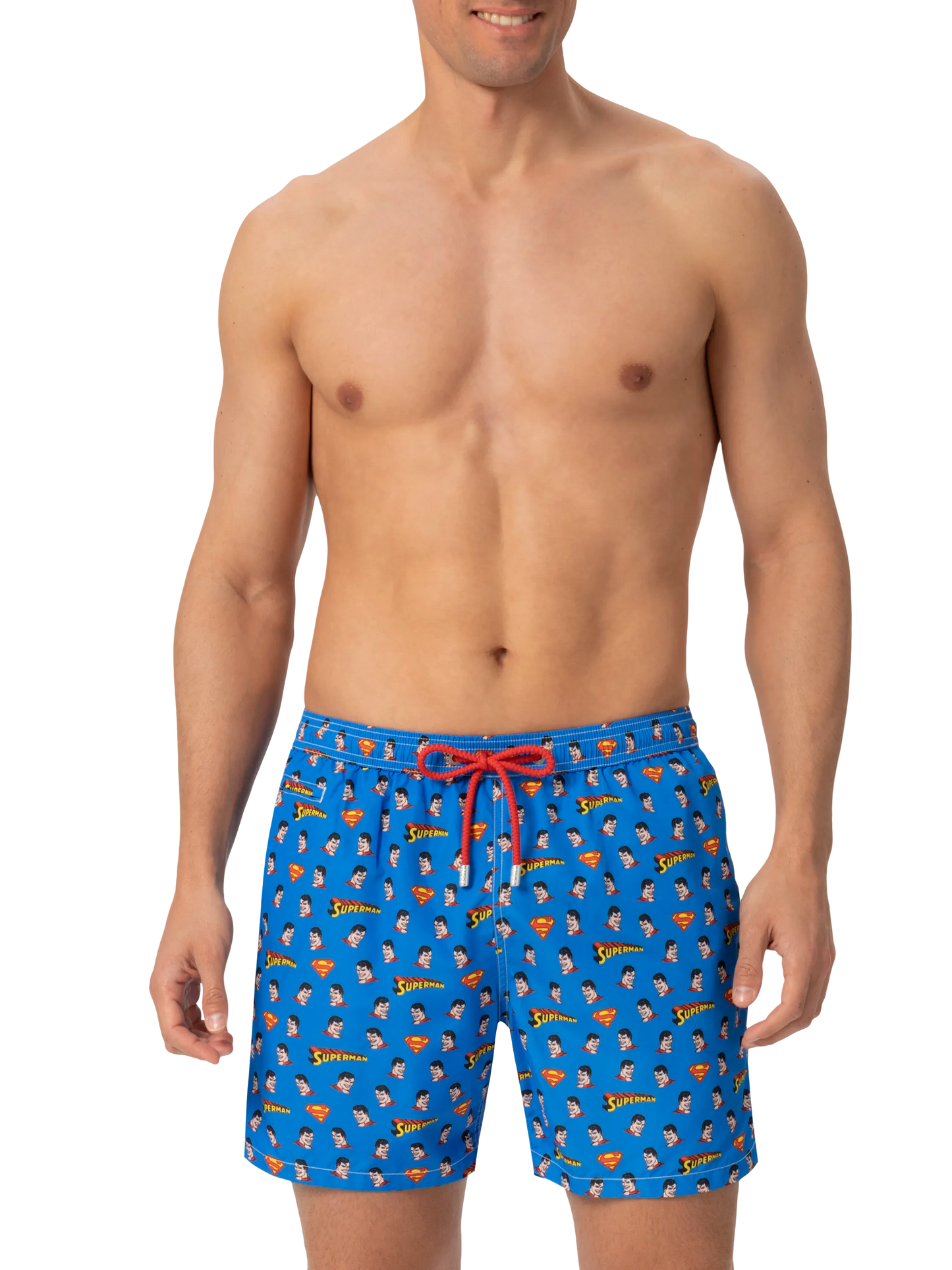 Badeshorts aus leichtem Stoff Lighting mit Superman-Print | MARVEL SPECIAL EDITION