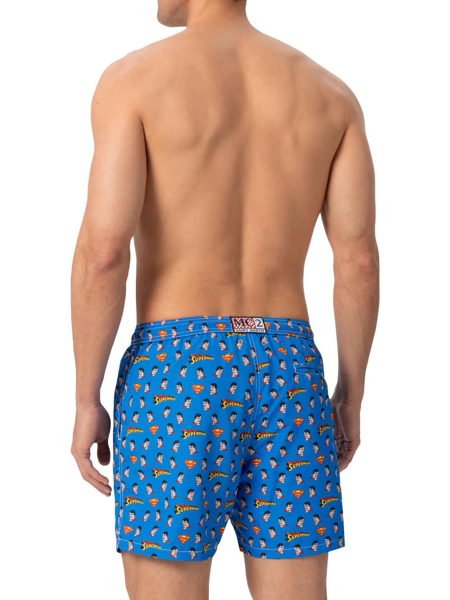 Badeshorts aus leichtem Stoff Lighting mit Superman-Print | MARVEL SPECIAL EDITION