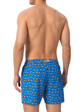 Badeshorts aus leichtem Stoff Lighting mit Superman-Print | MARVEL SPECIAL EDITION