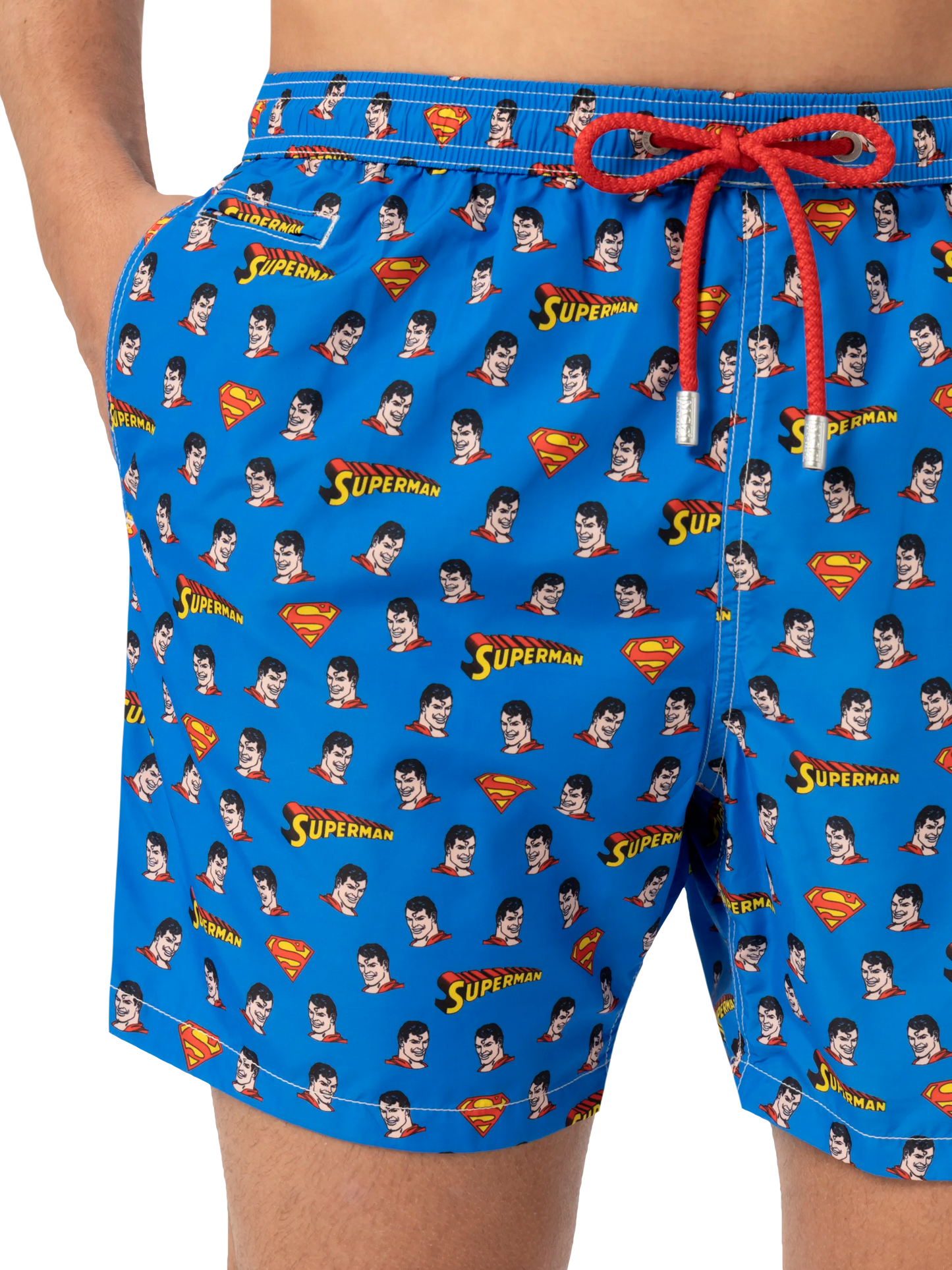 Badeshorts aus leichtem Stoff Lighting mit Superman-Print | MARVEL SPECIAL EDITION