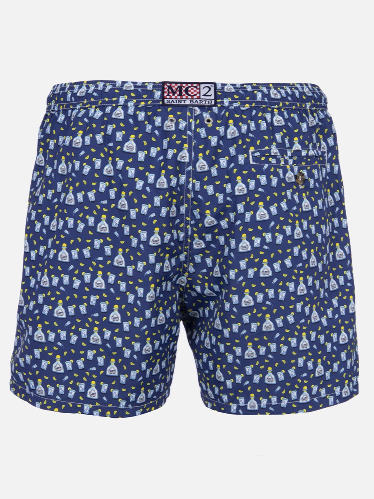 Herren-Badeshorts aus leichtem Stoff Lighting Micro Fantasy mit Tequila-Aufdruck
