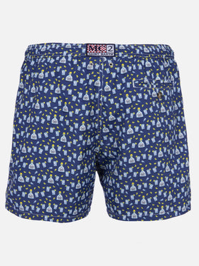 Herren-Badeshorts aus leichtem Stoff Lighting Micro Fantasy mit Tequila-Aufdruck